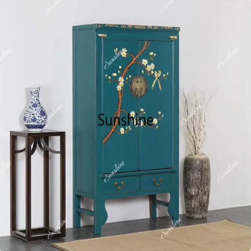 Bedroom painted old classical living room decoration large cabinet
Bedroom painted old classical living room decoration large cabinet