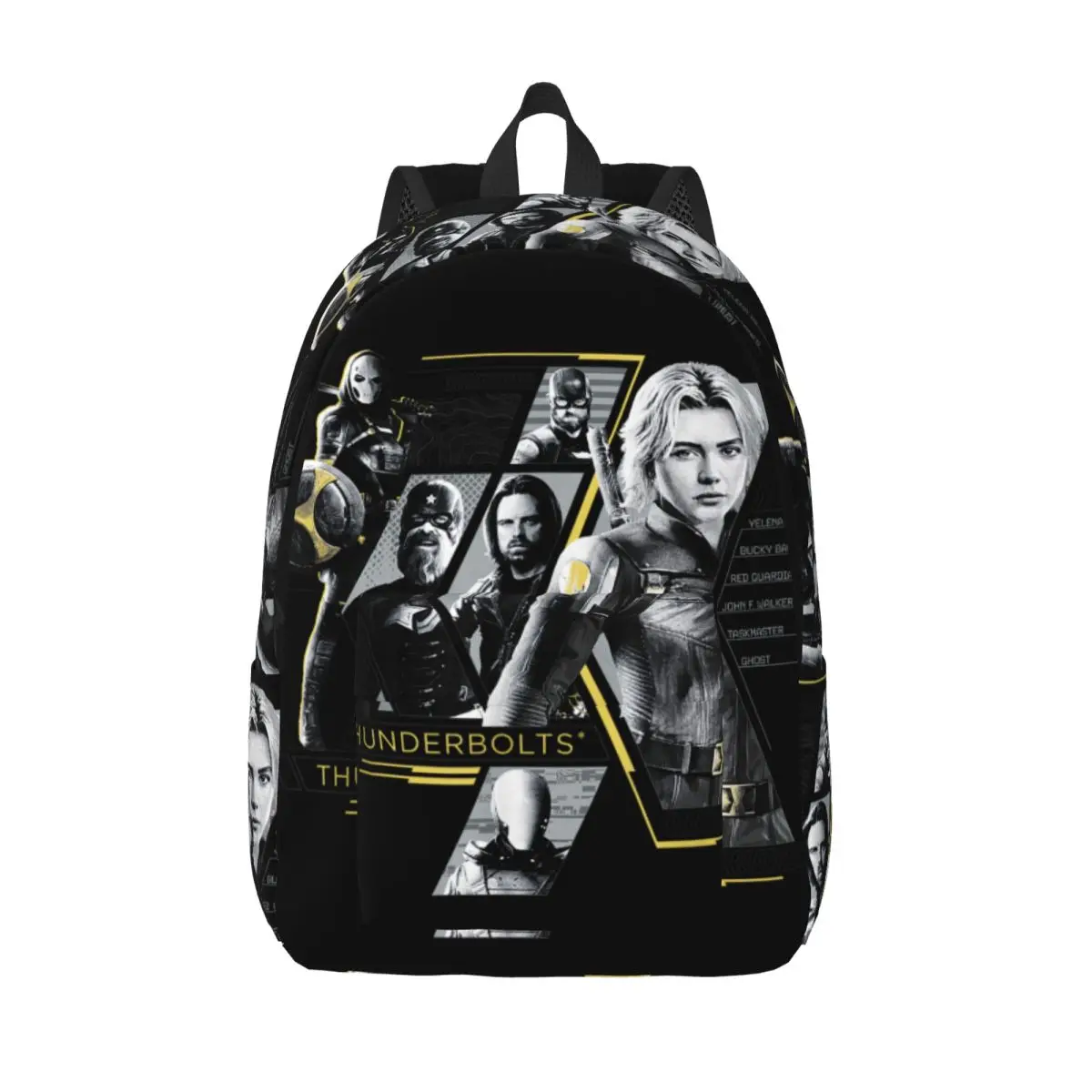 Thunderbolts Team Mission Roster Backpack Lightweight High School Hiking Travel Comic Daypack for Men Women College Shoulder Bag
Thunderbolts Team Mission Roster Backpack Lightweight High School Hiking Travel Comic Daypack for Men Women College Shoulder Bag
