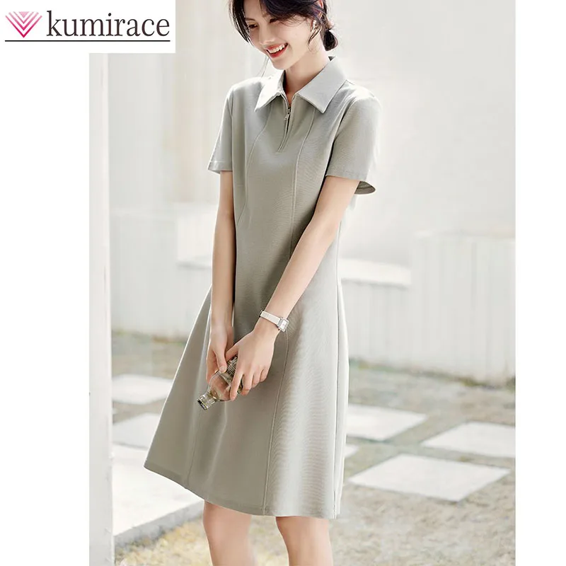 Elegant, Casual, Simple and High-end Dress POLO Summer Shoulder Sleeve Design New Slim Fit Dress Kawaii Clothes Party Dresses
Elegant, Casual, Simple and High-end Dress POLO Summer Shoulder Sleeve Design New Slim Fit Dress Kawaii Clothes Party Dresses