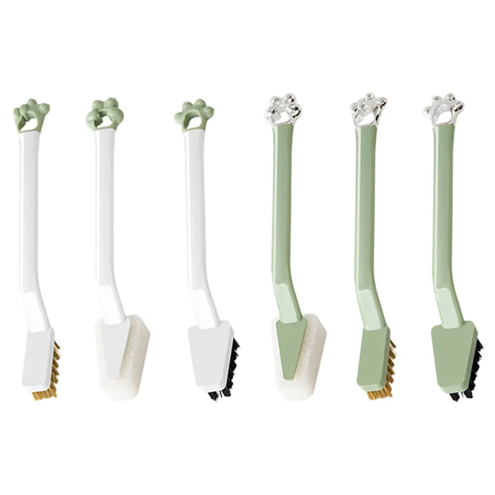 6pcs Cleaning Brush Reusable Plastic Dish Scrubber Stove Kitchen Sink Bathroom Supplies Long Handle WearResistant
6pcs Cleaning Brush Reusable Plastic Dish Scrubber Stove Kitchen Sink Bathroom Supplies Long Handle WearResistant