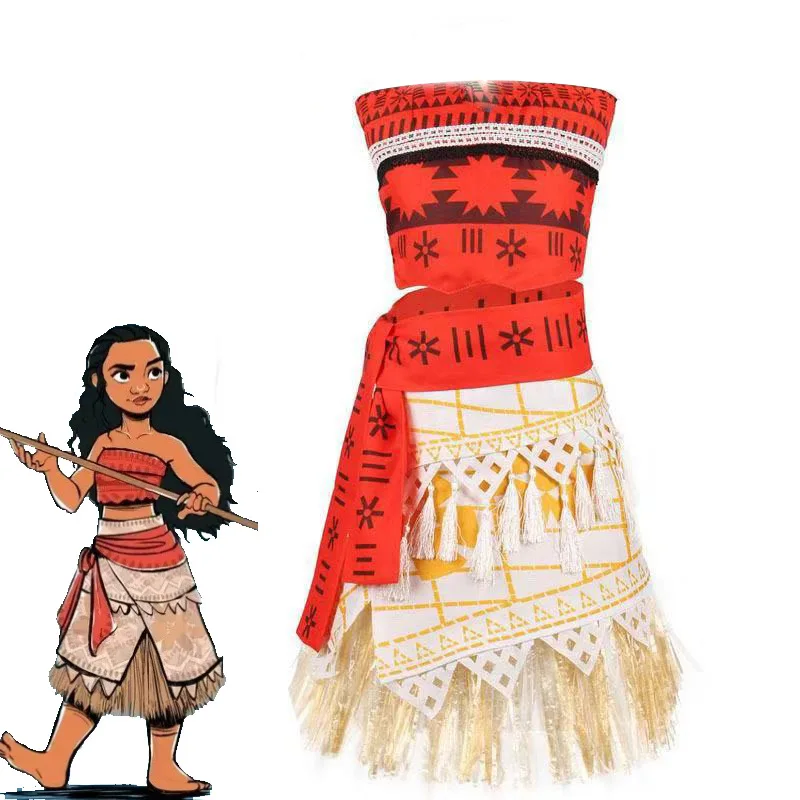 Halloween Costume Moana Princess Ocean Adventure Cosplay Clothing Women's Traditional Ethnic Stage Performancewear Polyester
Halloween Costume Moana Princess Ocean Adventure Cosplay Clothing Women's Traditional Ethnic Stage Performancewear Polyester