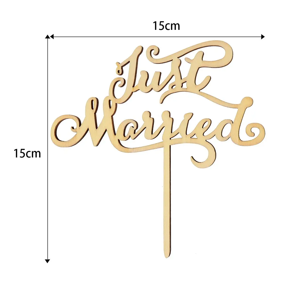 Wooden Wedding Cake Topper Elegant Decorations Bride Groom Retro Handmade Celebrate Anniversary Party
Wooden Wedding Cake Topper Elegant Decorations Bride Groom Retro Handmade Celebrate Anniversary Party