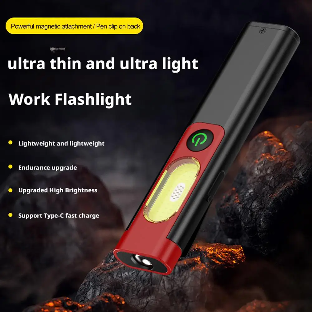 LED Keychain Flashlight With Magnet Clip Portable Rechargeable Lamp Waterproof Outdoor Warning Torch UV Light S7T9
LED Keychain Flashlight With Magnet Clip Portable Rechargeable Lamp Waterproof Outdoor Warning Torch UV Light S7T9
