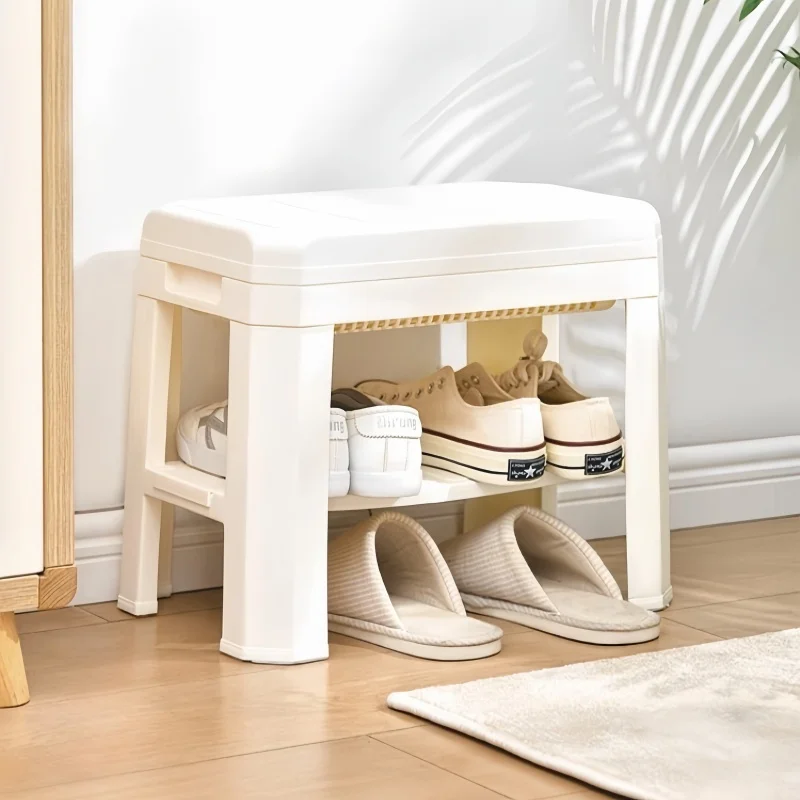 Japanese-style Entrance Door Shoe-Changing Stool Detachable Household Shoe Cabinet Stool Integrated Thickened With Partition
Japanese-style Entrance Door Shoe-Changing Stool Detachable Household Shoe Cabinet Stool Integrated Thickened With Partition