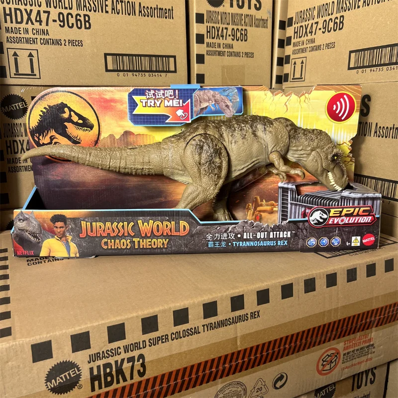 In Stock Jurassic Dinosaur Model Super Shift Tyrannosaurus Rex Sound Effect Inertial Device AR Interactive Toy Collection Gift
In Stock Jurassic Dinosaur Model Super Shift Tyrannosaurus Rex Sound Effect Inertial Device AR Interactive Toy Collection Gift