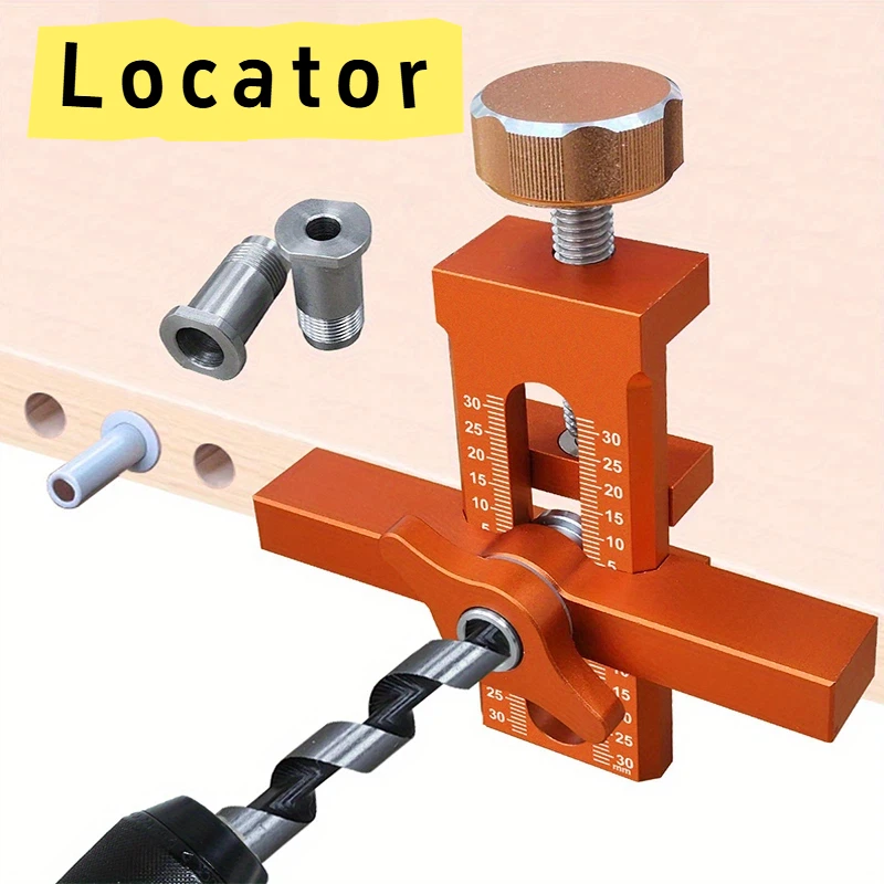 2-in-1 Cabinet Door Installation Jig Rebounder Mounting Positioner With 6/8/10mm Drill Guide Wardrobe Door Panel Punching Tool
2-in-1 Cabinet Door Installation Jig Rebounder Mounting Positioner With 6/8/10mm Drill Guide Wardrobe Door Panel Punching Tool