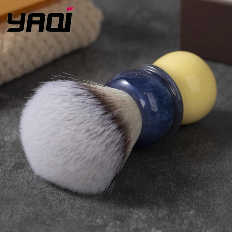YAQI 2026 Мужская кисть для влажного бритья YAQI Bingcha (Холодный чай) с синтетическим ворсом Hi-Res Knot
YAQI 2026 Мужская кисть для влажного бритья YAQI Bingcha (Холодный чай) с синтетическим ворсом Hi-Res Knot
