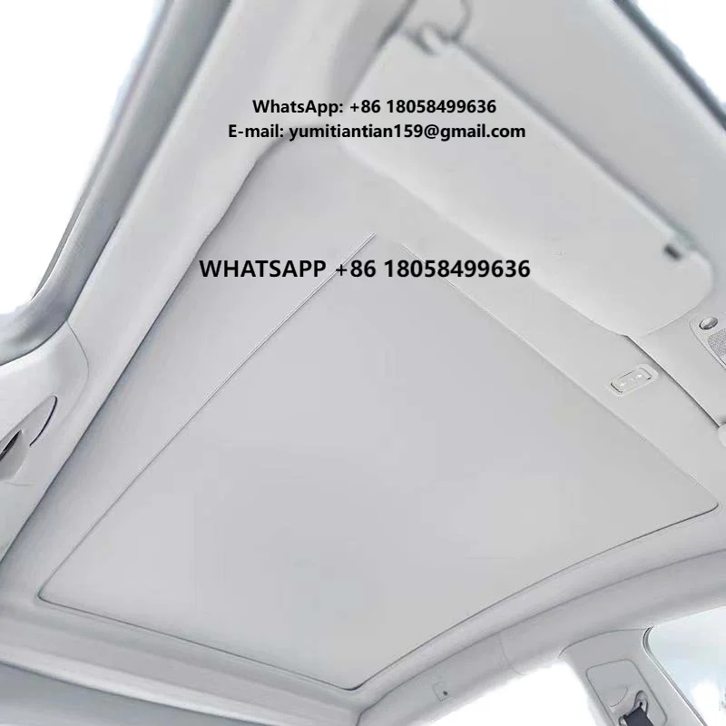 Electric Sunroof Skylight for Model Y PVC Panoramic Sun Visor Car Sunshade Roof
Electric Sunroof Skylight for Model Y PVC Panoramic Sun Visor Car Sunshade Roof