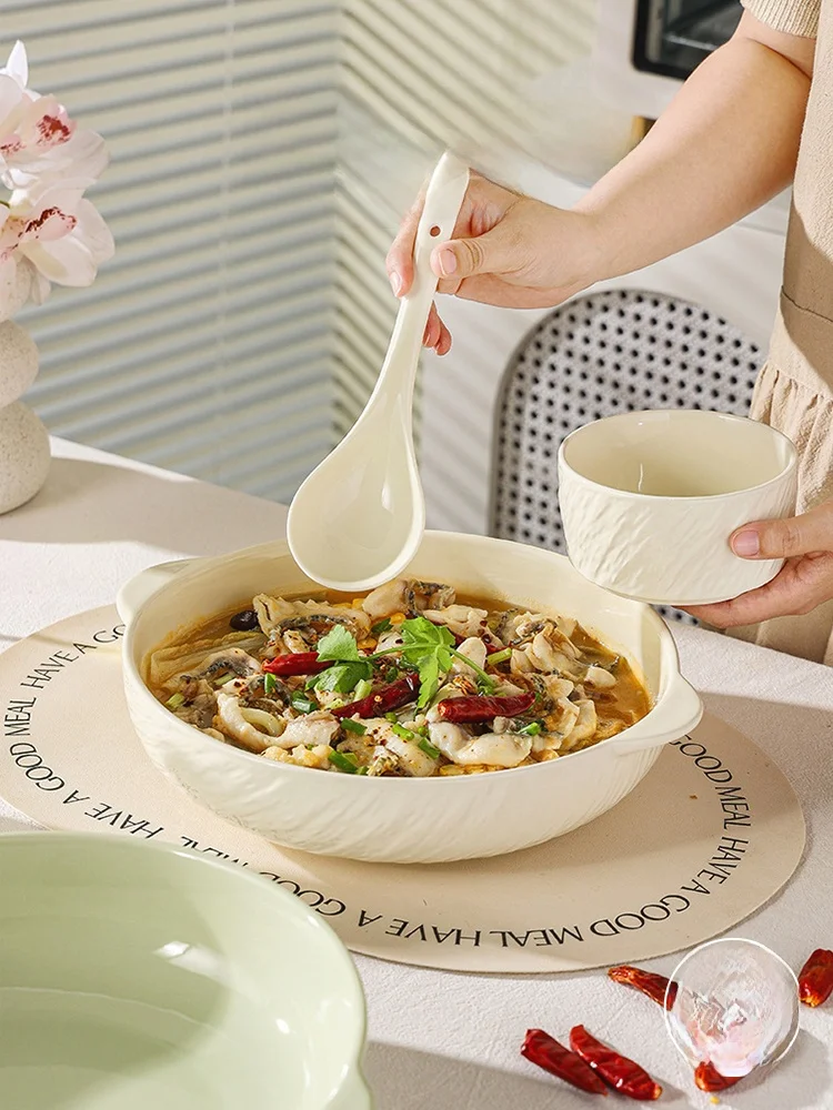 Большая тарелка для чаши Jojos L PDSpirit Stone Pattern Кислый карп Fi с двойным ухом Большая миска для супа Diwaer Se Cerc круглая миска
Большая тарелка для чаши Jojos L PDSpirit Stone Pattern Кислый карп Fi с двойным ухом Большая миска для супа Diwaer Se Cerc круглая миска