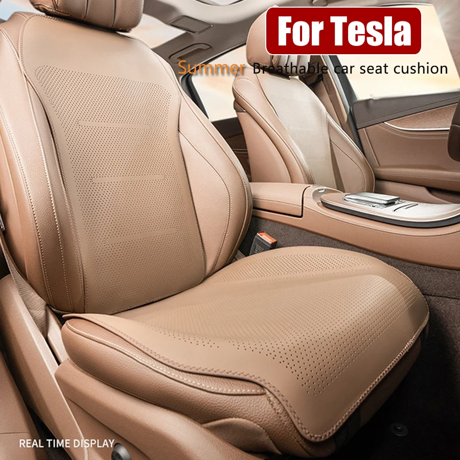 Four Season Universal Car Seat Cushion Artificial Leather For Tesla Model 3 Model Y Model X Protect Cover Interior Accessories
Four Season Universal Car Seat Cushion Artificial Leather For Tesla Model 3 Model Y Model X Protect Cover Interior Accessories