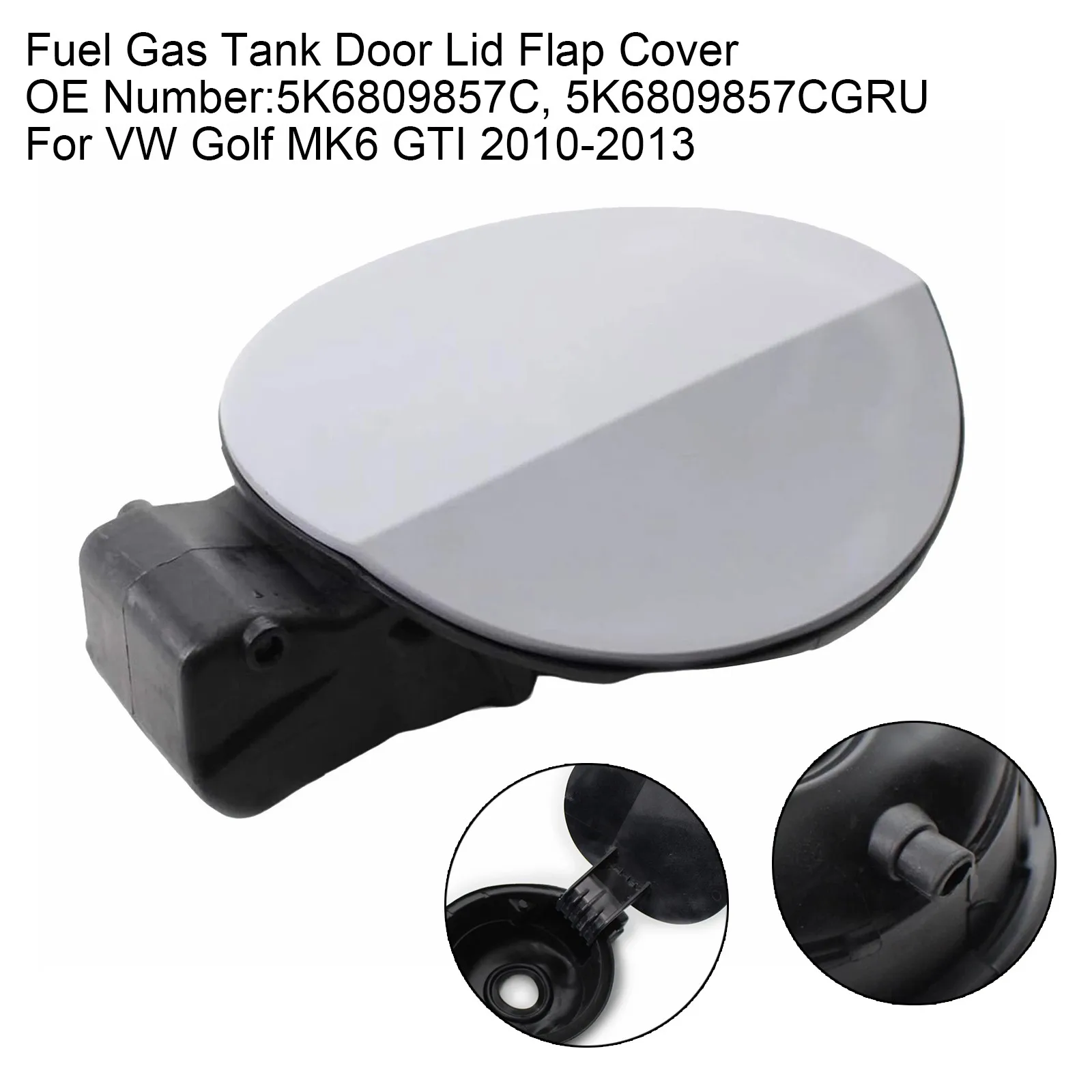 OEM 5K6809857C Fuel Tank Door Cover - For VW Golf MK6/GTI (2010-2013) | Anti-Scratch Gas Filler Lid Guard
OEM 5K6809857C Fuel Tank Door Cover - For VW Golf MK6/GTI (2010-2013) | Anti-Scratch Gas Filler Lid Guard