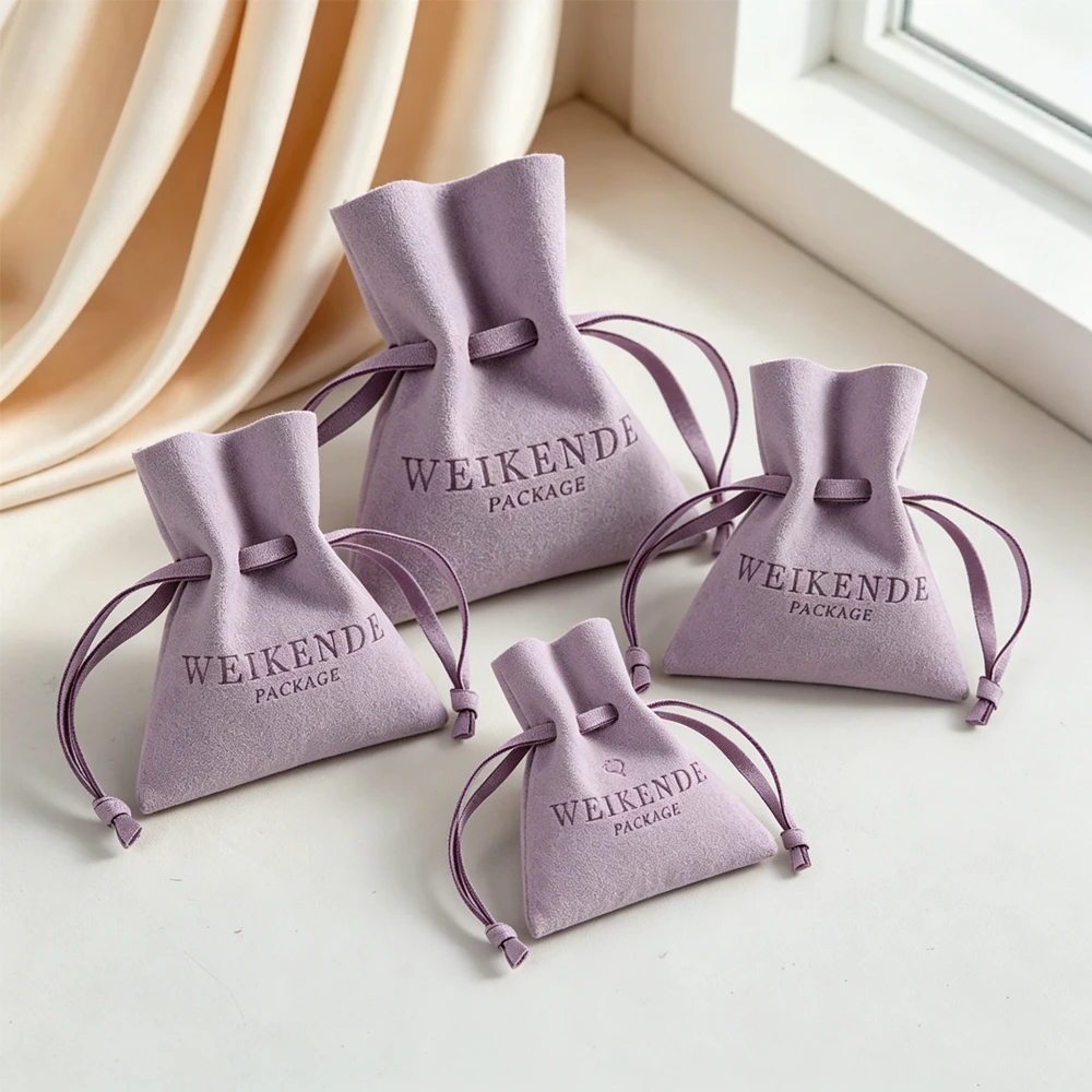 50Pcs Custom Logo Jewelry Bag 8x10cm Microfiber Pouch Ring Earring Pendant Oil Brooch Storage Sack Wedding Birthday Gift Favors
50Pcs Custom Logo Jewelry Bag 8x10cm Microfiber Pouch Ring Earring Pendant Oil Brooch Storage Sack Wedding Birthday Gift Favors