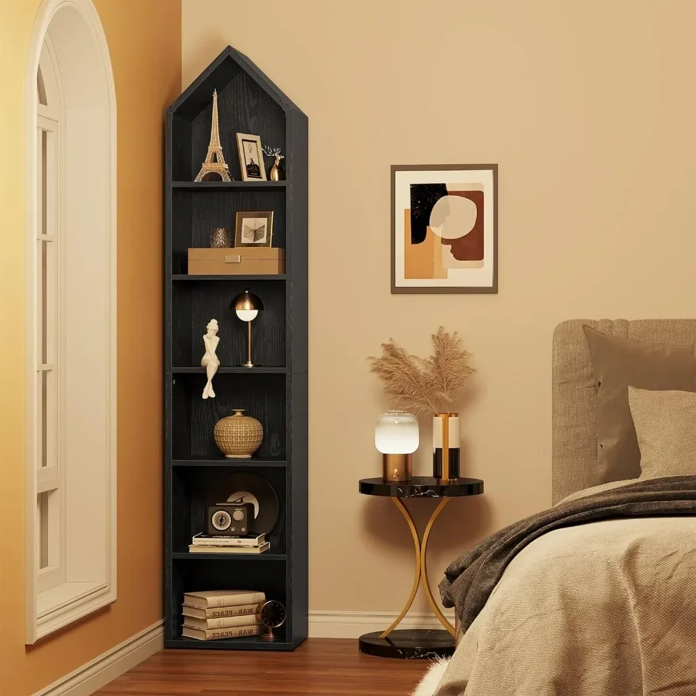 Display Shelving Storage Rack for Bedroom Living Room Bookshelf 73" Tall Narrow Bookshelf Modern Open 5 Tier Bookcase Shelf Home
Display Shelving Storage Rack for Bedroom Living Room Bookshelf 73" Tall Narrow Bookshelf Modern Open 5 Tier Bookcase Shelf Home