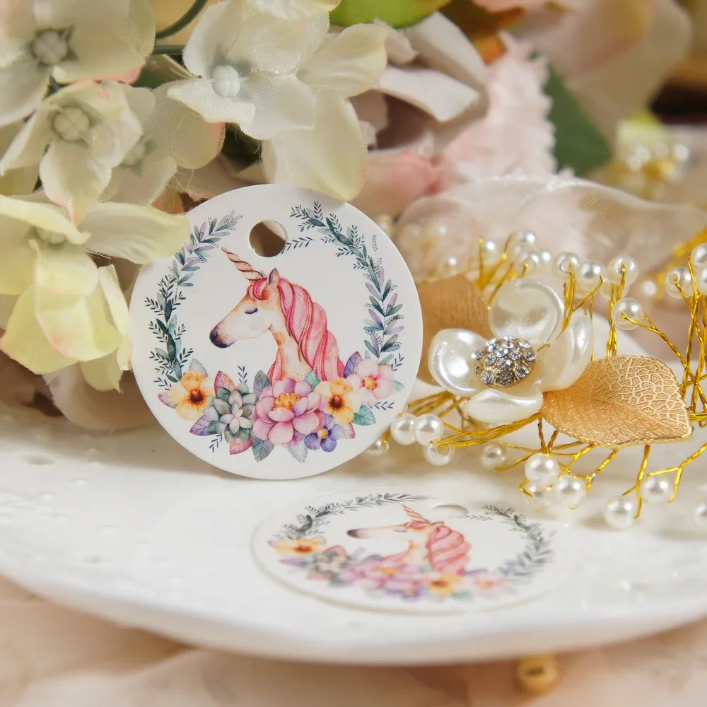 dream Unicorn 50 pcs round paper tag labels as wedding gift birthday Unicorn packaging decor Scrapbooking
dream Unicorn 50 pcs round paper tag labels as wedding gift birthday Unicorn packaging decor Scrapbooking