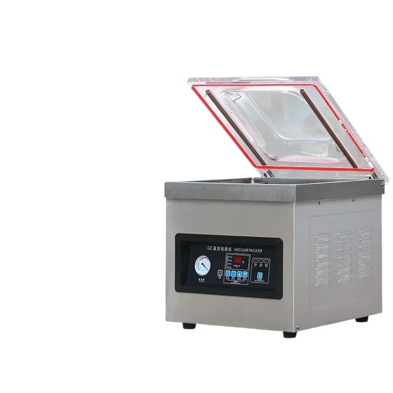 Small vacuum sealing machine, desktop inner vacuum packaging machine, stainless steel double seal multiple packs at one time
Small vacuum sealing machine, desktop inner vacuum packaging machine, stainless steel double seal multiple packs at one time