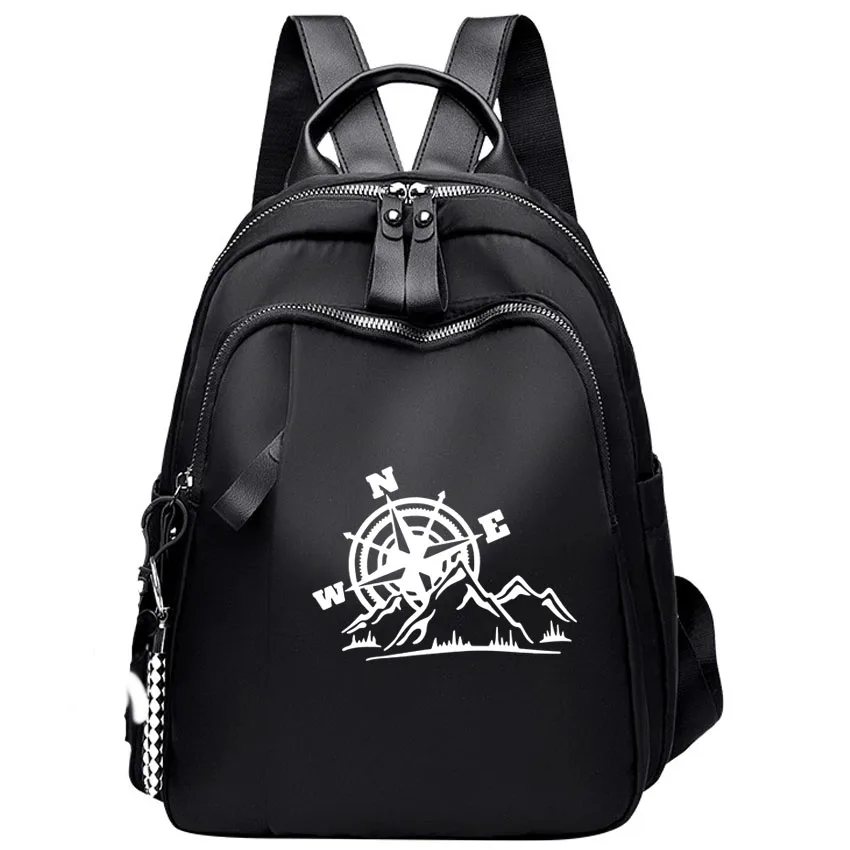 Versatile Oxford Ladies Backpack Compass Tree Mountain Pattern Printed Travel Bag Waterproof Wear Resistant Daily Handbag
Versatile Oxford Ladies Backpack Compass Tree Mountain Pattern Printed Travel Bag Waterproof Wear Resistant Daily Handbag