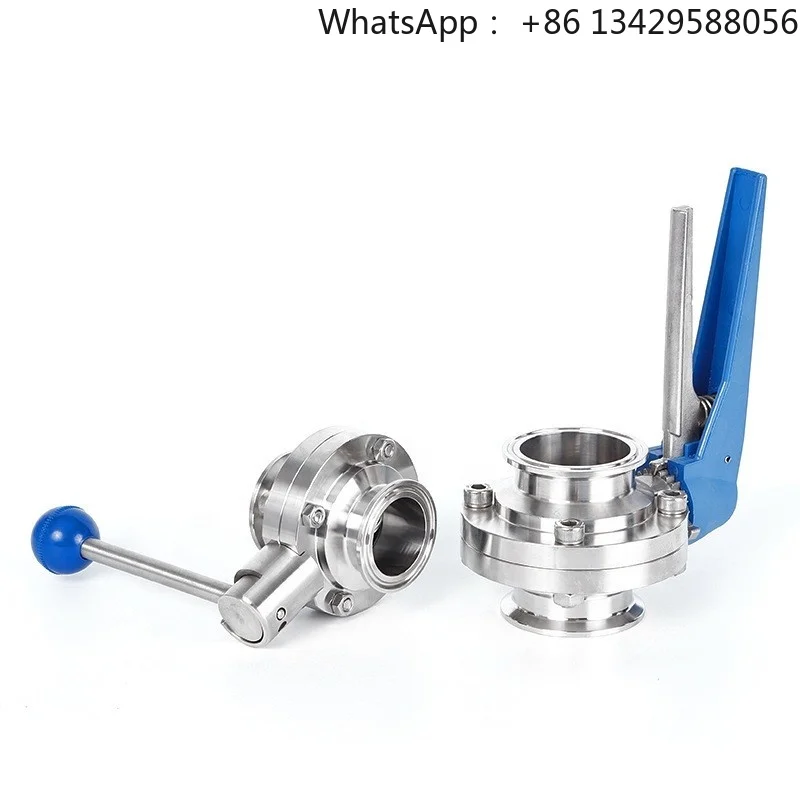 304Stainless Steel 1.5 Inch 1.5" 34.8 Simple Clamp Butterfly Valve Clamp Manual Valve
304Stainless Steel 1.5 Inch 1.5" 34.8 Simple Clamp Butterfly Valve Clamp Manual Valve