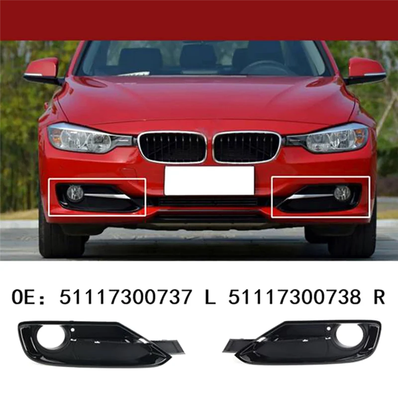 Unusual Front Bumper Fog Light Cover Mouding Strips Parts 51117300737 51117300738 For BMW F30 F31 F34 F35 316I 320I 328I 335I 31
Unusual Front Bumper Fog Light Cover Mouding Strips Parts 51117300737 51117300738 For BMW F30 F31 F34 F35 316I 320I 328I 335I 31