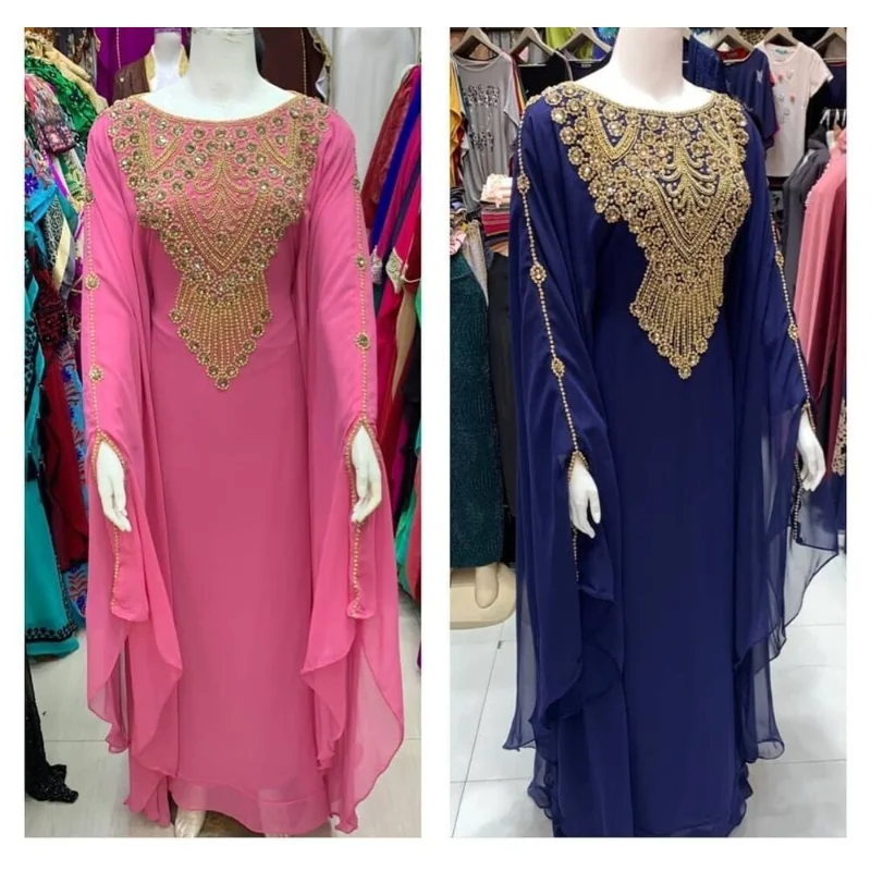Dubai Moroccan Dress New African Clothing Modern Elegant European and American Fashion Trends 52 Inches
Dubai Moroccan Dress New African Clothing Modern Elegant European and American Fashion Trends 52 Inches