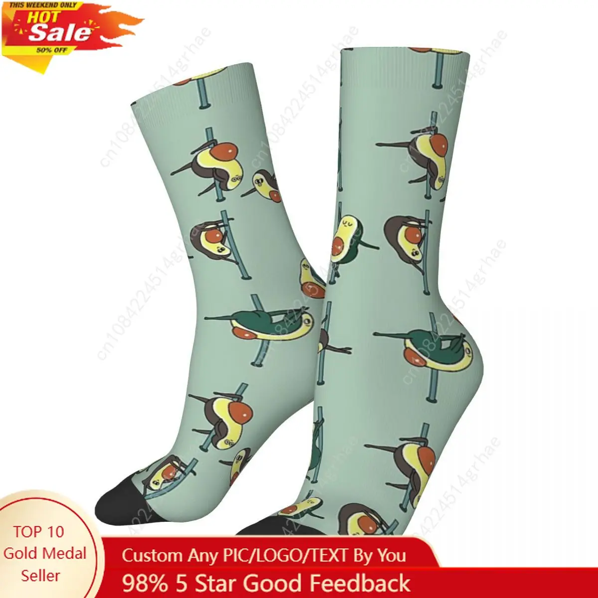 Клубные носки для танцев на пилоне с авокадо, впитывающие пот чулки в стиле Харадзюку, всесезонные длинные носки, аксессуары для мужчин и женщин, подарки
Клубные носки для танцев на пилоне с авокадо, впитывающие пот чулки в стиле Харадзюку, всесезонные длинные носки, аксессуары для мужчин и женщин, подарки