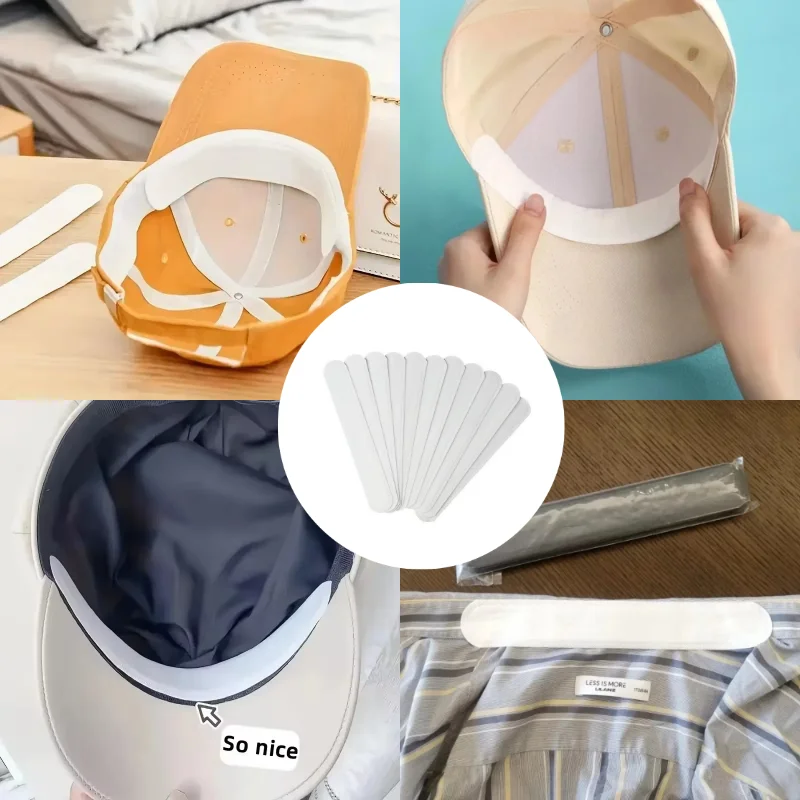 Disposable White Cap Liner Bands Sweatband Hat Absorber Stickers Anti Dirty And Anti Sweat Pad For Cap Shirts Collar Protector
Disposable White Cap Liner Bands Sweatband Hat Absorber Stickers Anti Dirty And Anti Sweat Pad For Cap Shirts Collar Protector
