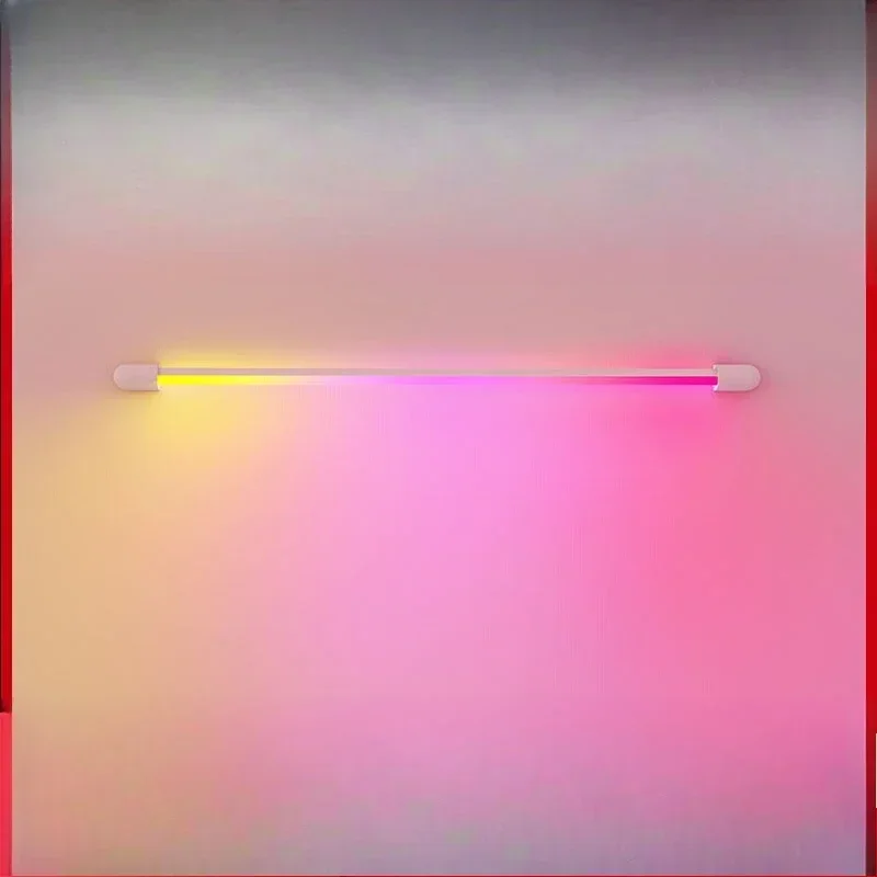 Настенный светильник Настенный светильник RGB полноцветный вращающийся свет для чтения и просмотра атмосферы
Настенный светильник Настенный светильник RGB полноцветный вращающийся свет для чтения и просмотра атмосферы