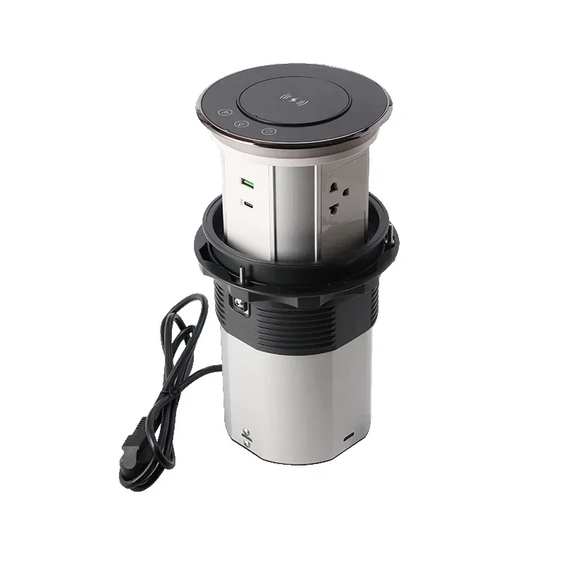 Hot sales Cross-borderWireless Charging Electric Lifting Sockets Hidden Tabletop Motorized Pop Up Retractable Outlet With USB
Hot sales Cross-borderWireless Charging Electric Lifting Sockets Hidden Tabletop Motorized Pop Up Retractable Outlet With USB