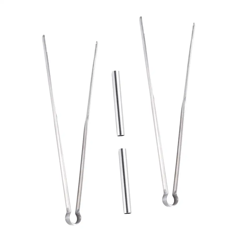 2 Sets Stainless Steel Chopstick Holder Reusable Food Serving Tong Lightweight Clip Kitchen Tools Suitable Home Restaurant
2 Sets Stainless Steel Chopstick Holder Reusable Food Serving Tong Lightweight Clip Kitchen Tools Suitable Home Restaurant