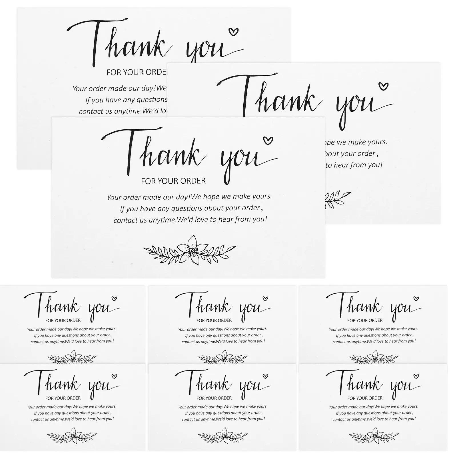 150 Pcs Thank You Cards For Business You Cards Elegant Design for Business Gifts All Occasions Bulk Supplies Small Size
150 Pcs Thank You Cards For Business You Cards Elegant Design for Business Gifts All Occasions Bulk Supplies Small Size