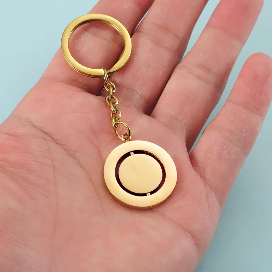 Fnixtar 10Pcs Stainless Steel Round Blank Rotatable Keychain Metal Tag Keychains Car Keyholder Accessories
Fnixtar 10Pcs Stainless Steel Round Blank Rotatable Keychain Metal Tag Keychains Car Keyholder Accessories