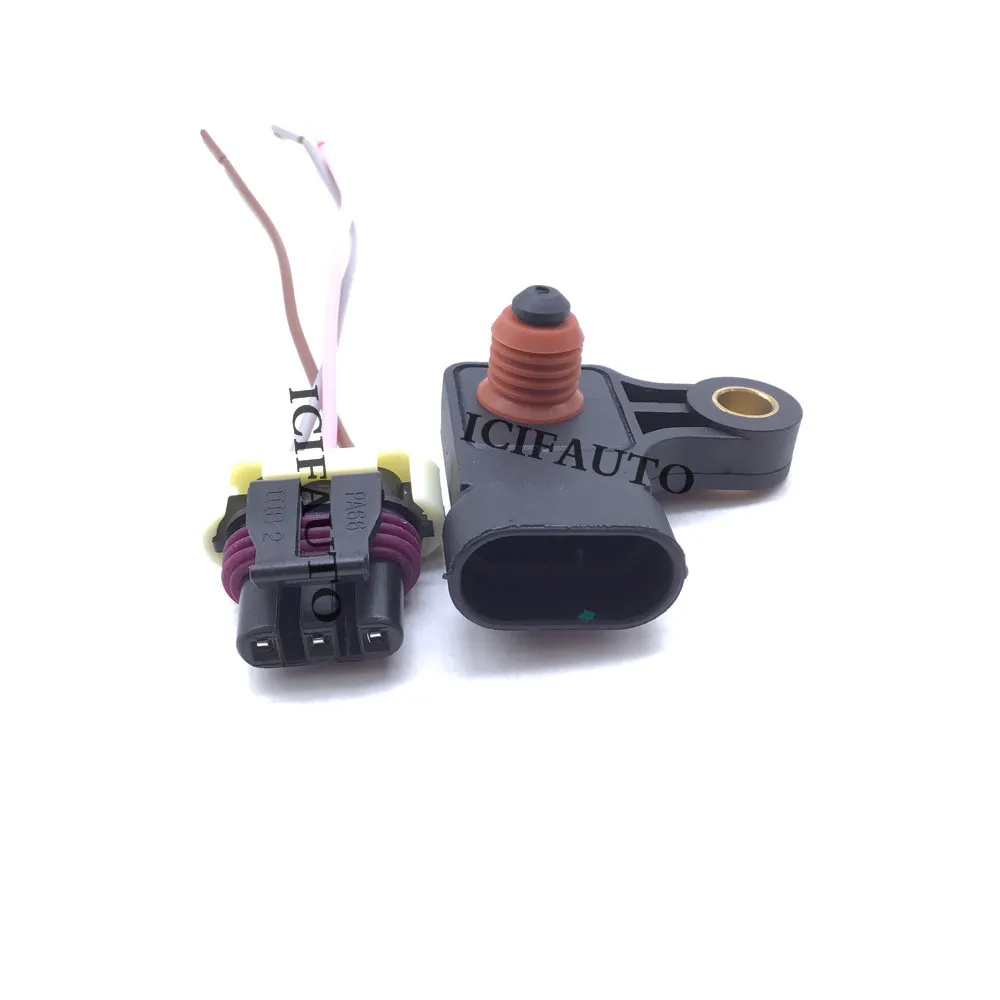 MAP Manifold Absolute Pressure Sensor For Chevrolet Lacetti Nubira Rezzo Daewoo 1.4 1.6 1.8 2.0 25184080
MAP Manifold Absolute Pressure Sensor For Chevrolet Lacetti Nubira Rezzo Daewoo 1.4 1.6 1.8 2.0 25184080