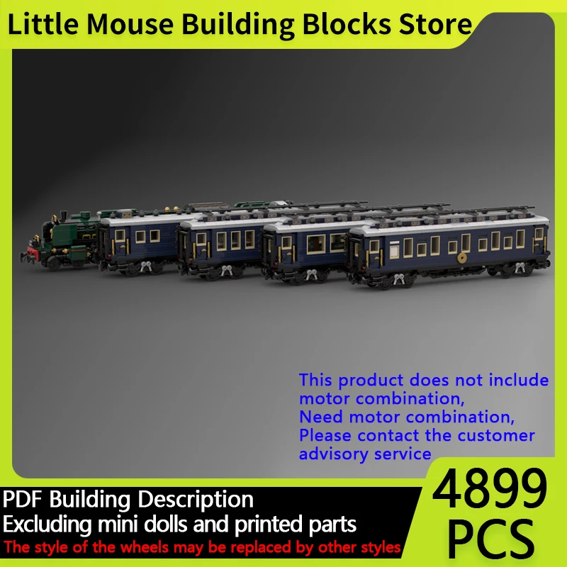 City Car Model MOC Building Bricks Orient Express Luxury Train Modular Technology Gifts Holiday Assemble Children Toys Suit
City Car Model MOC Building Bricks Orient Express Luxury Train Modular Technology Gifts Holiday Assemble Children Toys Suit