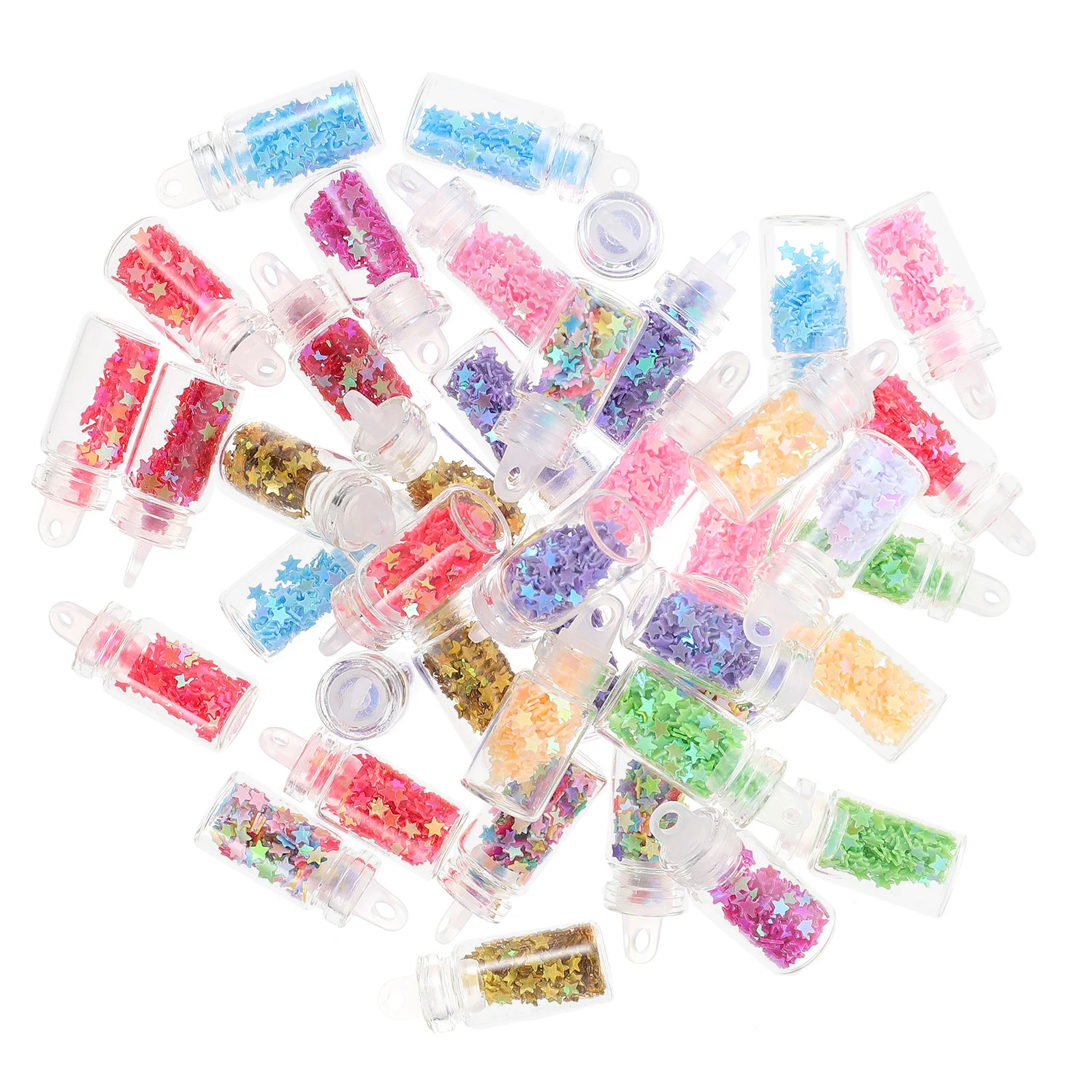 50Pcs Lovely Star Patterns Glass Bottle Charms for DIY Jewelry Earrings Necklaces Keychains Glass Bottle Charms
50Pcs Lovely Star Patterns Glass Bottle Charms for DIY Jewelry Earrings Necklaces Keychains Glass Bottle Charms
