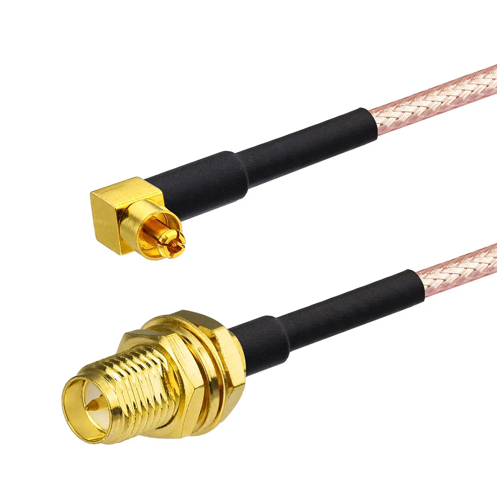Superbat RP-SMA Female (Plug) to MC-Card Male Pigtail Cable Wireless Accessory RG316 15cm for Option Wireless
Superbat RP-SMA Female (Plug) to MC-Card Male Pigtail Cable Wireless Accessory RG316 15cm for Option Wireless