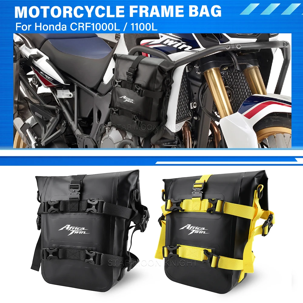 FOR Honda 1100 1000 Africa Twin / Adventure Sports CRF1100L CRF1000L Motorcycle Frame Crash Bar Bags Waterproof 8L Bumpers Bag
FOR Honda 1100 1000 Africa Twin / Adventure Sports CRF1100L CRF1000L Motorcycle Frame Crash Bar Bags Waterproof 8L Bumpers Bag