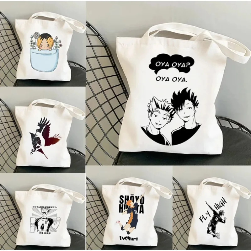 Fashion Haikyuu Anime Printing Ladies Shoulder Bag Casual Tote Eco Large Capacity Portable Travel Shopping Cute Bag Schoolbag
Fashion Haikyuu Anime Printing Ladies Shoulder Bag Casual Tote Eco Large Capacity Portable Travel Shopping Cute Bag Schoolbag