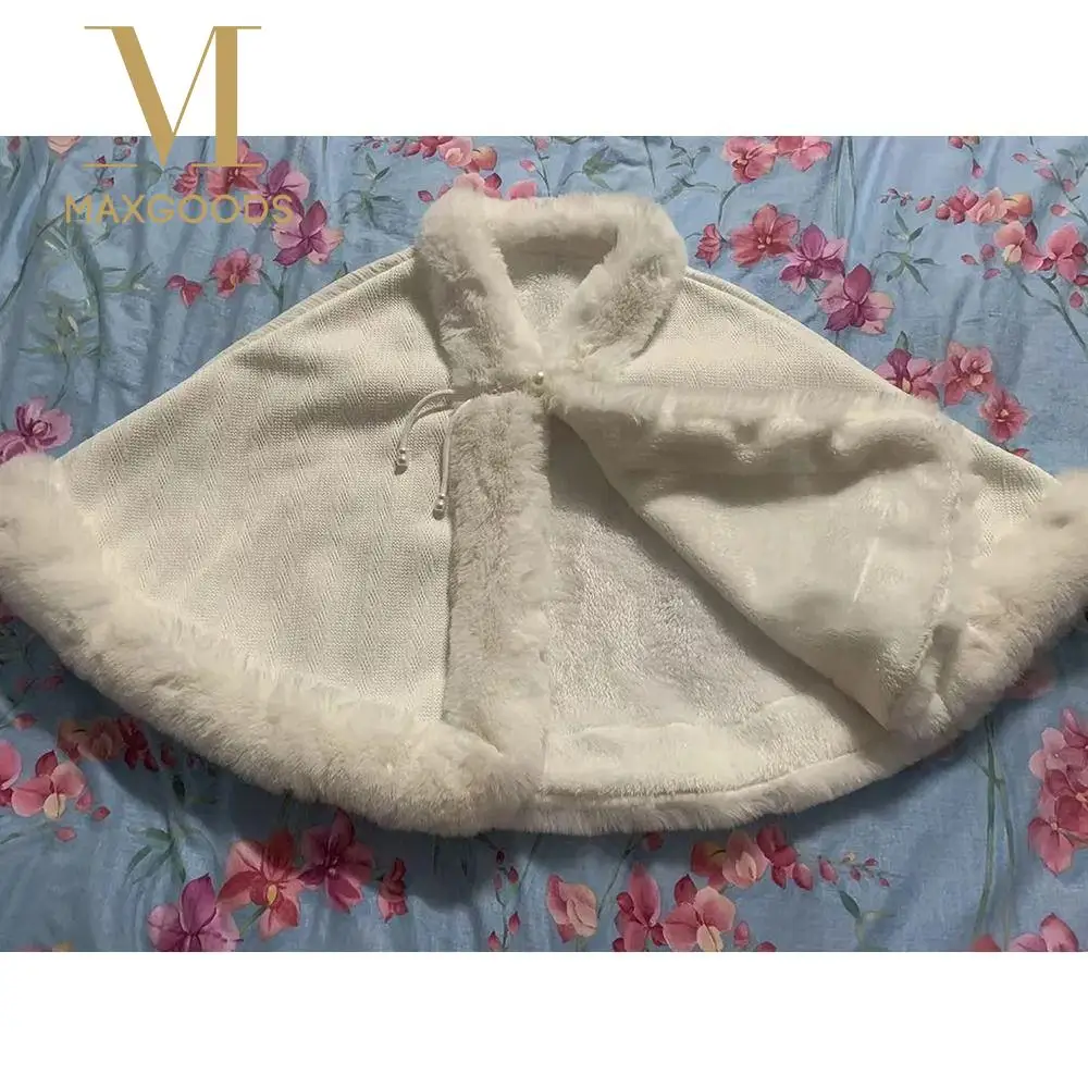 1 шт., зимнее пальто с интенсивностью флиса, манлет с v-образным вырезом, накидка с меховым воротником, однотонная шаль «Последние денег»
1 шт., зимнее пальто с интенсивностью флиса, манлет с v-образным вырезом, накидка с меховым воротником, однотонная шаль «Последние денег»