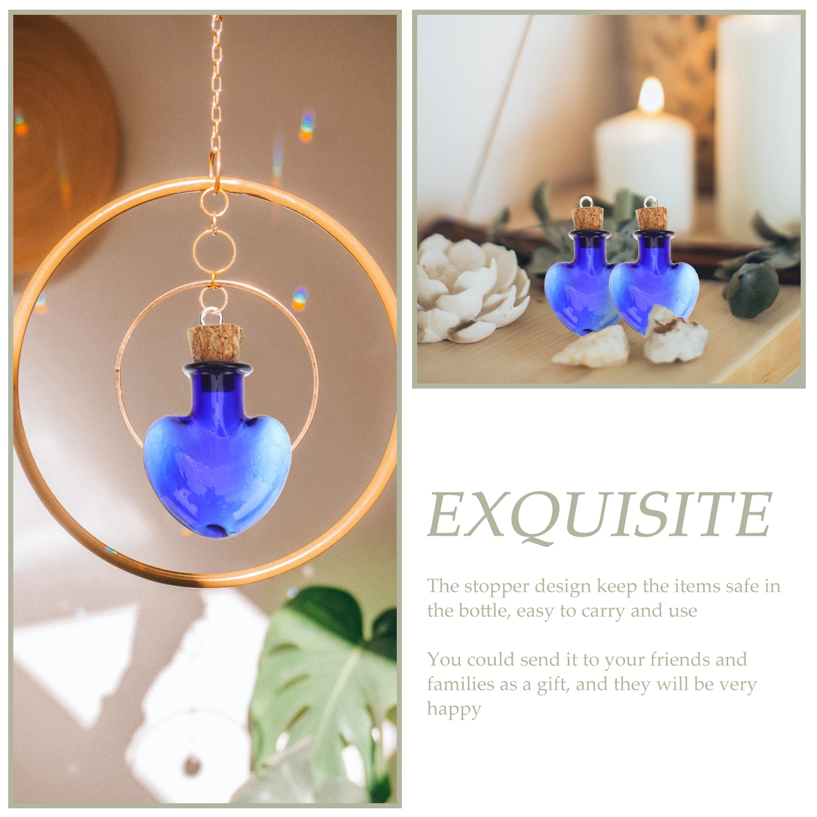 10Pcs Blue Mini Glass Bottles Cork Stoppers Small Jars for DIY Craft Projects Party Favors Small Glass Bottles
10Pcs Blue Mini Glass Bottles Cork Stoppers Small Jars for DIY Craft Projects Party Favors Small Glass Bottles