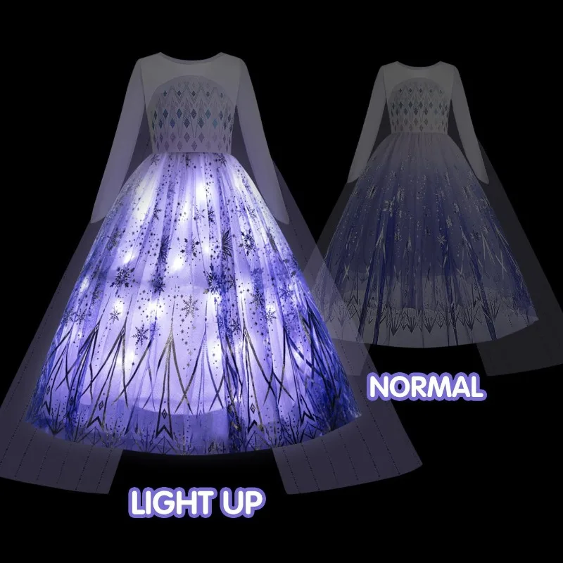 Glowing LED Princess Dress for Girls, Long Gown for Toddlers' Birthday & New Year Parties, Kids' Formal Evening Dress for Party
Glowing LED Princess Dress for Girls, Long Gown for Toddlers' Birthday & New Year Parties, Kids' Formal Evening Dress for Party