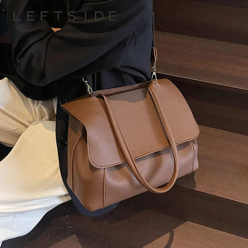 LEFTSIDE PU Leather Shoulder Bags for Women 2025 New Trend Y2K Korean Fashion Female Crossbody Bag Lady Handbags Tote Bag
LEFTSIDE PU Leather Shoulder Bags for Women 2025 New Trend Y2K Korean Fashion Female Crossbody Bag Lady Handbags Tote Bag