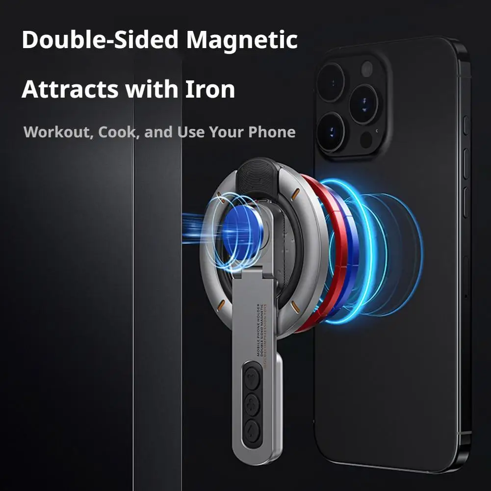 3-in-1 Magnetic Finger Ring Holder Rotate Double-Sided Magnetic Phone Stand for iPhone 17 16 15 14 13 12 MagSafe
3-in-1 Magnetic Finger Ring Holder Rotate Double-Sided Magnetic Phone Stand for iPhone 17 16 15 14 13 12 MagSafe