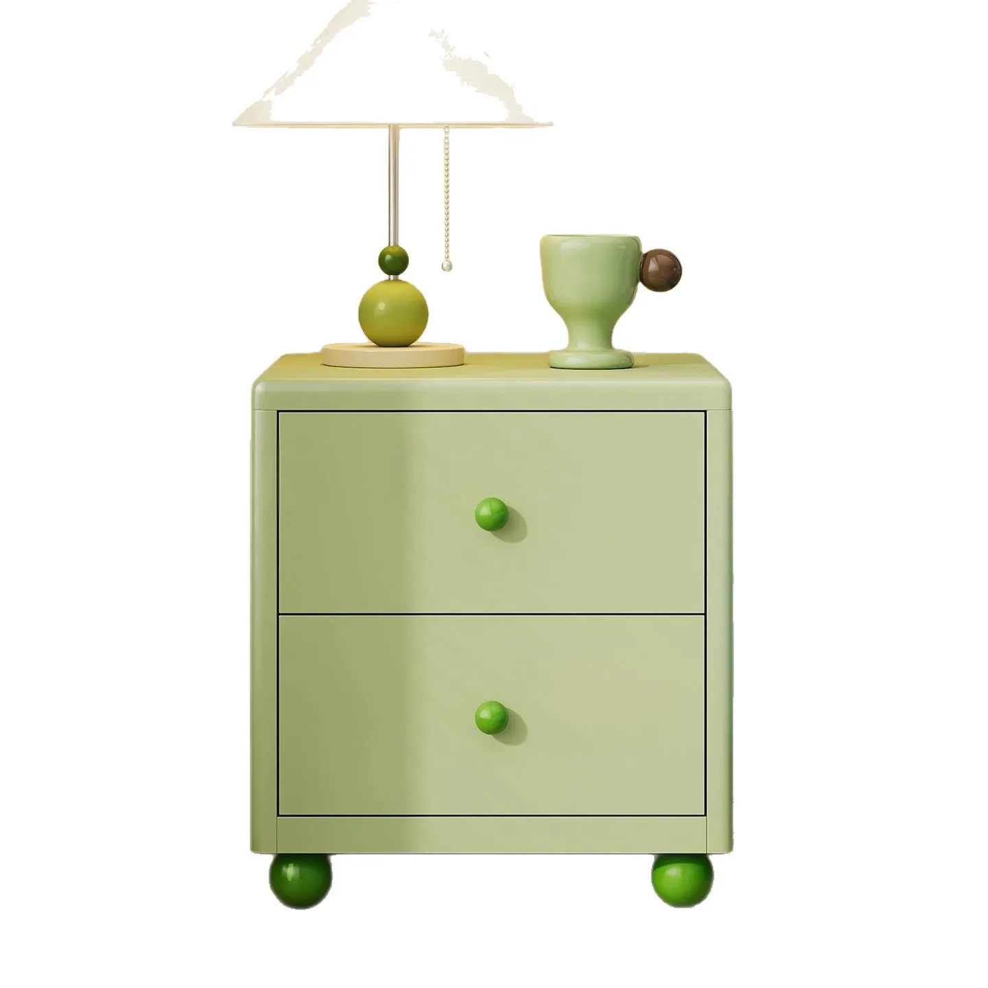 Modern Durable Children's Bedroom Two-Drawer Stainless Steel Nightstand Storage Cabinet
Modern Durable Children's Bedroom Two-Drawer Stainless Steel Nightstand Storage Cabinet