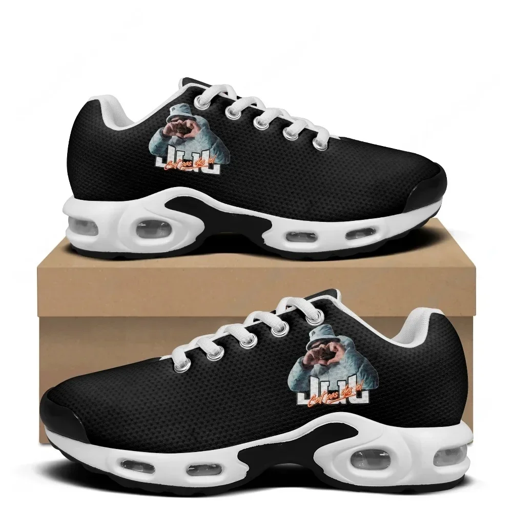 Rapper JUL C'est Pas Des Lol Julien Mari Air Cushion Sneakers Mens Womens Teenager Sports Shoes High Quality Custom Mesh Sneaker
Rapper JUL C'est Pas Des Lol Julien Mari Air Cushion Sneakers Mens Womens Teenager Sports Shoes High Quality Custom Mesh Sneaker