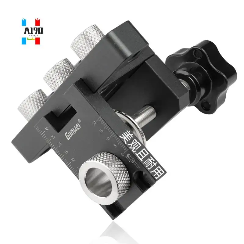 A19Q-Ganwei Adjustable Doweling Jig Woodworking Pocket 3 In 1 Hole Jigbushes Drilling Guide Locator Puncher Tools Dowel Jig Set
A19Q-Ganwei Adjustable Doweling Jig Woodworking Pocket 3 In 1 Hole Jigbushes Drilling Guide Locator Puncher Tools Dowel Jig Set