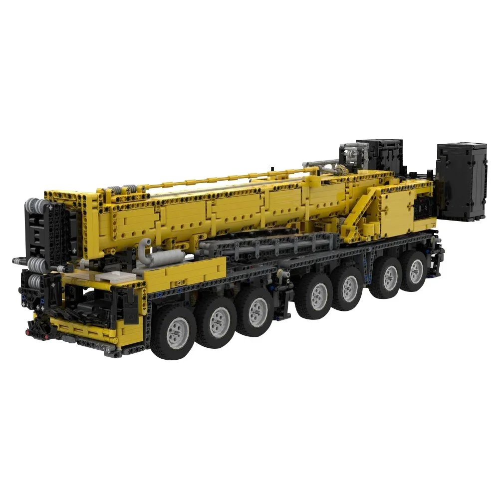 MOC-199289 Grove GMK7550 Crane Building Blocks Model Urban Construction Large Crane Machinery Truck Bricks Assembly Toys Gifts
MOC-199289 Grove GMK7550 Crane Building Blocks Model Urban Construction Large Crane Machinery Truck Bricks Assembly Toys Gifts