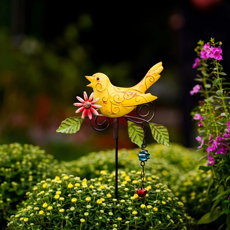 KEKA 1Pc Metal Bird Garden Stake Metal Bird Wind Chime With Bell Outdoor Decor Christmas Garden Bird Decorations Wind Chime
KEKA 1Pc Metal Bird Garden Stake Metal Bird Wind Chime With Bell Outdoor Decor Christmas Garden Bird Decorations Wind Chime