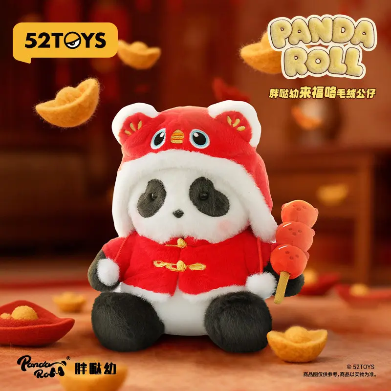 52TOYS Panda Roll Plush Doll Red Chinese Style Trendy Collectible Toy Desktop Ornament Perfect Gift For Adult Collectors
52TOYS Panda Roll Plush Doll Red Chinese Style Trendy Collectible Toy Desktop Ornament Perfect Gift For Adult Collectors