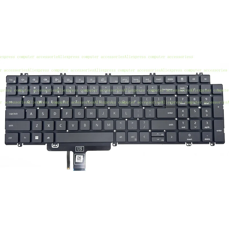 A + новая клавиатура с подсветкой в США для DELL Latitude 5520 5530 5540 Precision 7670 7680
A + новая клавиатура с подсветкой в США для DELL Latitude 5520 5530 5540 Precision 7670 7680