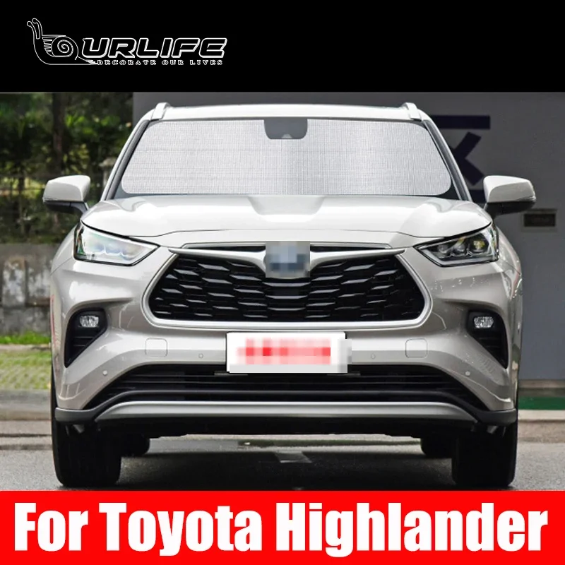 For Toyota Highlander 2021 2022 2023 Car Window Windshield Sunshade Front UV Protect Reflector Sun Shade Sun Visor Silver
For Toyota Highlander 2021 2022 2023 Car Window Windshield Sunshade Front UV Protect Reflector Sun Shade Sun Visor Silver