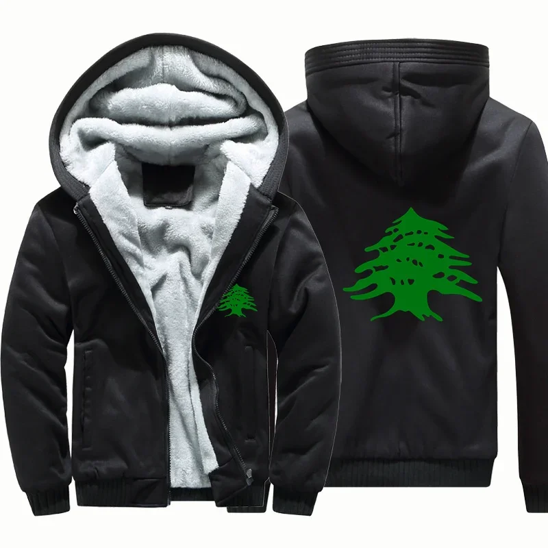 Lebanon Flag Autumn Winter Men Coat Jackets Fleece Warm Wool Zipper Hooded Thick Man Hoodies Sweatshirts
Lebanon Flag Autumn Winter Men Coat Jackets Fleece Warm Wool Zipper Hooded Thick Man Hoodies Sweatshirts